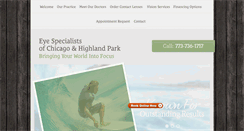Desktop Screenshot of eyespecialistsonline.com